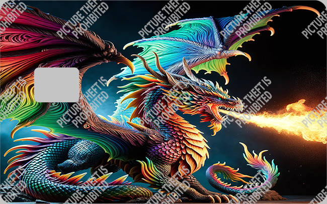 Bank  Card Sticker-BC-1557